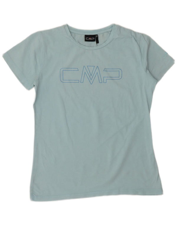 CMP Camiseta gráfica para mujer Top EU 42 Large Azul