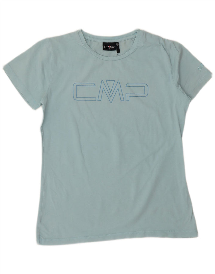 CMP Camiseta gráfica para mujer Top EU 42 Large Azul