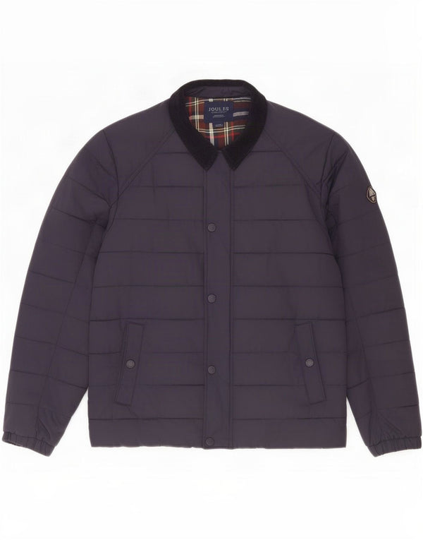 Joules Chaqueta acolchada para hombre UK 40 Large Azul marino Algodón
