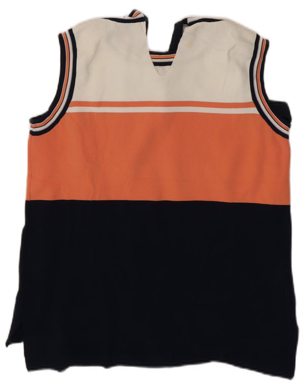 Marks & Spencer Blusa para Mujer Top UK 40 Mediana Rayas Multicolores