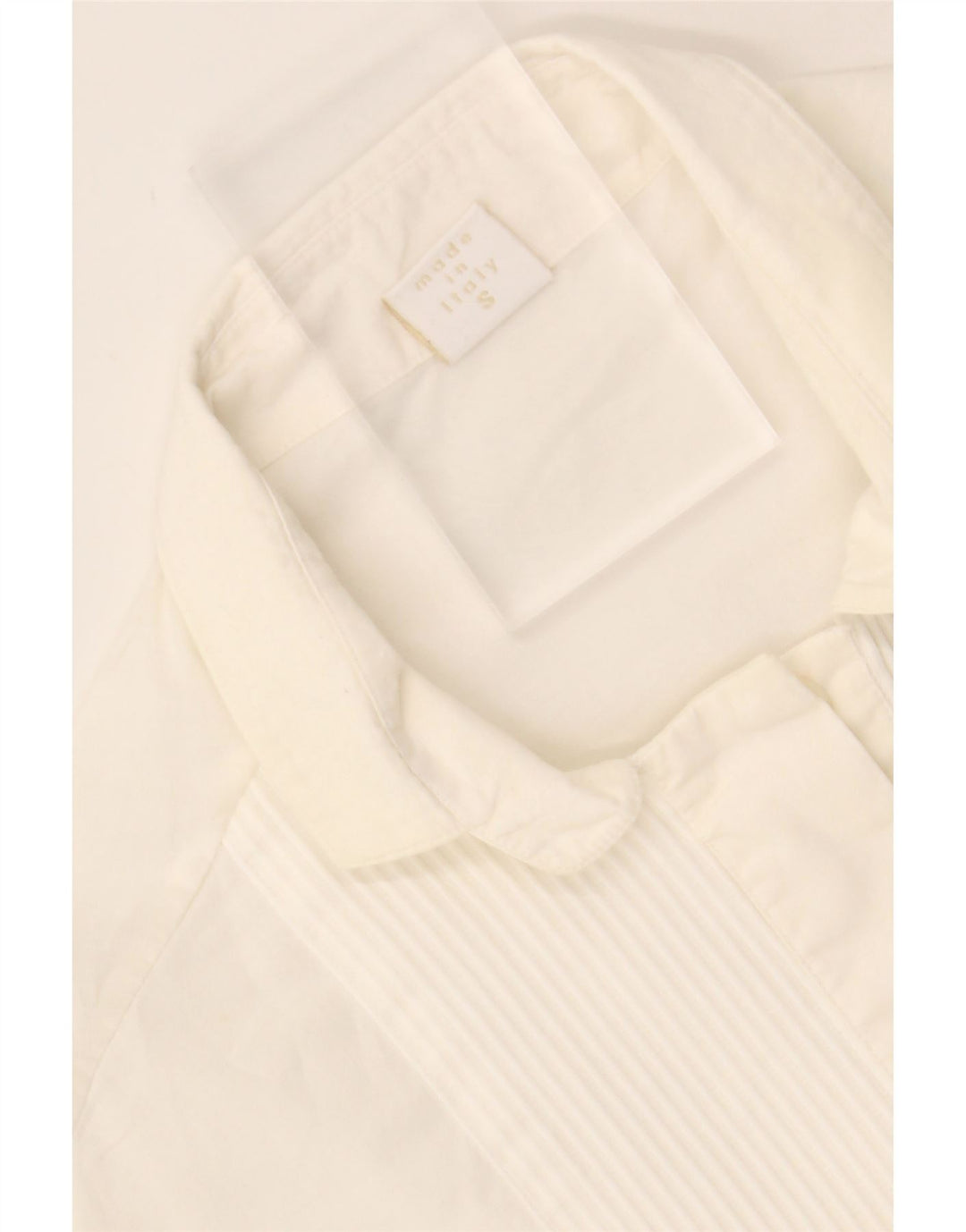 FAY Womens Shirt Blouse UK 10 Small Off White Cotton Vintage Fay and Second-Hand Fay from Messina Hembry 