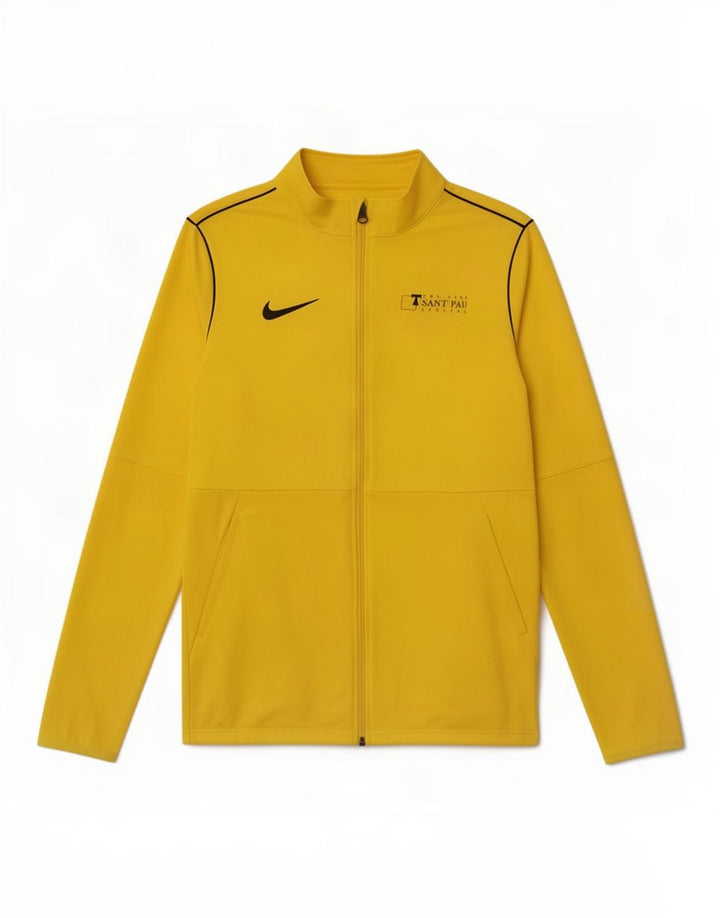 Nike Mens Chándal Top Chaqueta Pequeña Amarillo Poliéster