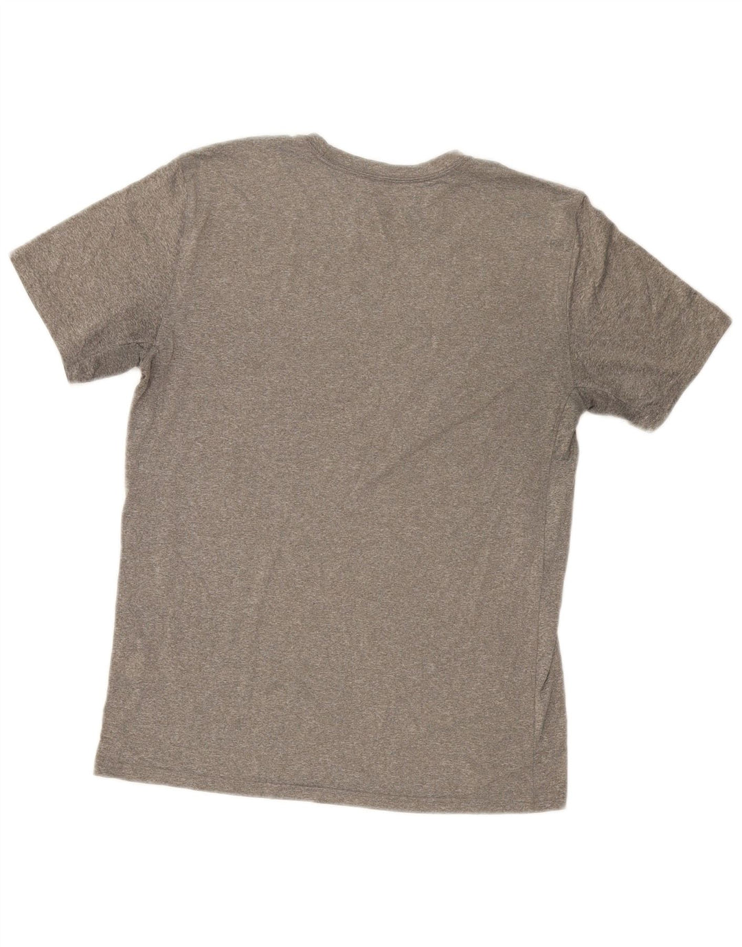 Nike Dri Fit Graphic Camiseta para mujer UK 44 Poliéster gris medio