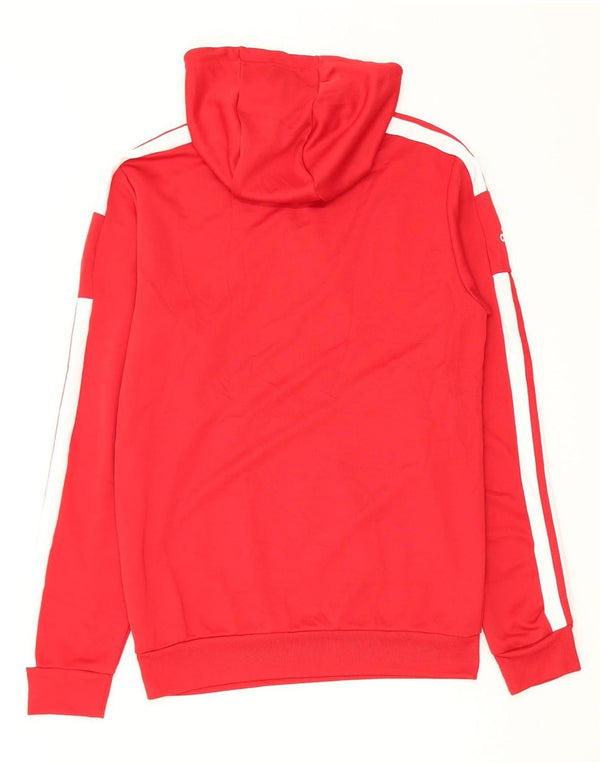 Adidas Hombre Aeroready Sudadera Con Capucha Jersey Pequeño Rojo Colorblock Poliéster