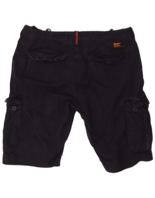 Superdry Shorts cargo ajustados para hombre 2XL W38 Algodón azul marino
