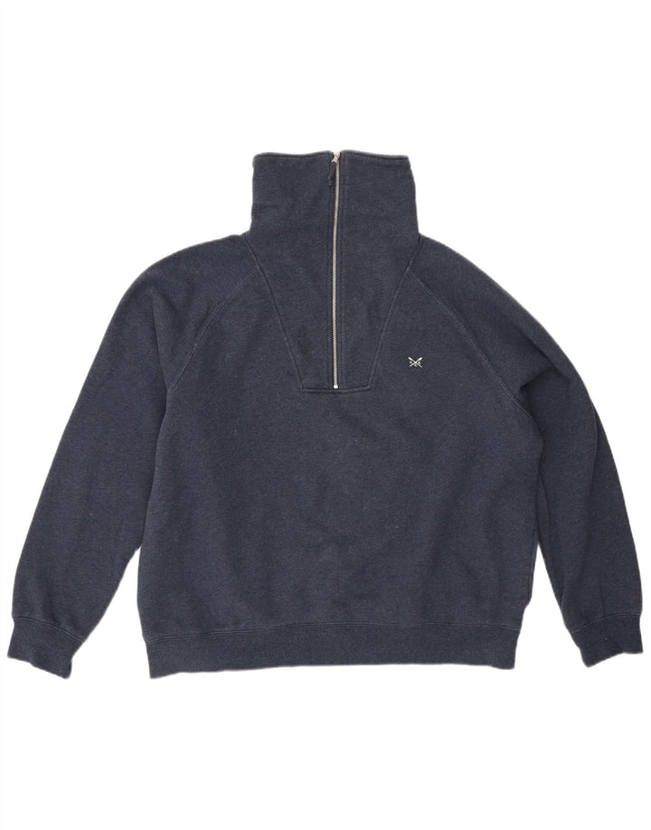 Crew Clothing - Sudadera extragrande para mujer, talla 40, color azul marino