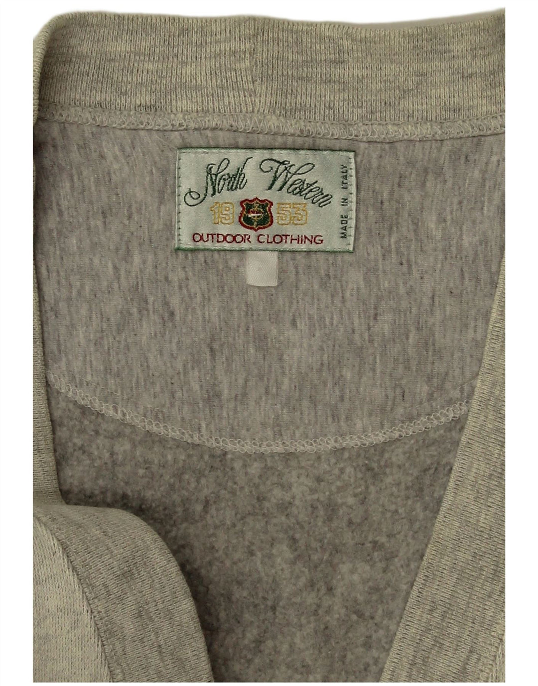 North Western - Cárdigan para hombre, talla XL, color gris