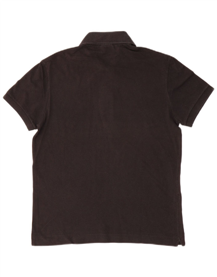 Lacoste Polo para hombre talla 3 pequeño algodón negro