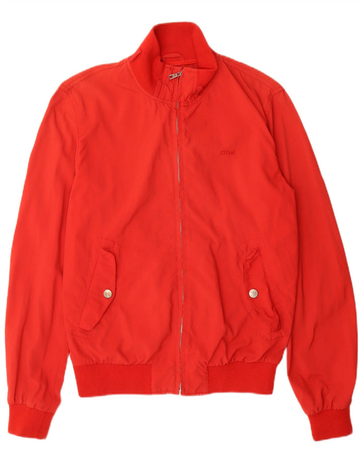 Chaqueta Bomber Gas Hombre UK 38 Mediano Rojo Poliamida