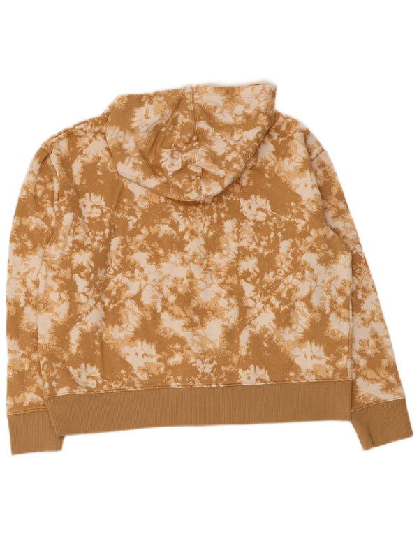 Champion Sudadera con capucha gráfica para mujer UK 44 Algodón teñido anudado beige medio