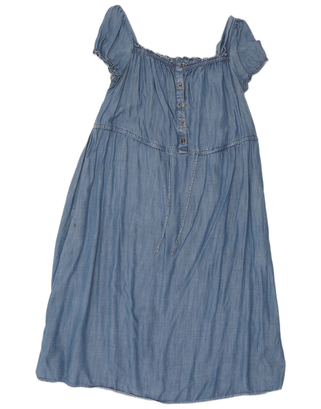 Marks & Spencer Vestido largo para mujer Reino Unido 46 Grande Lyocell azul