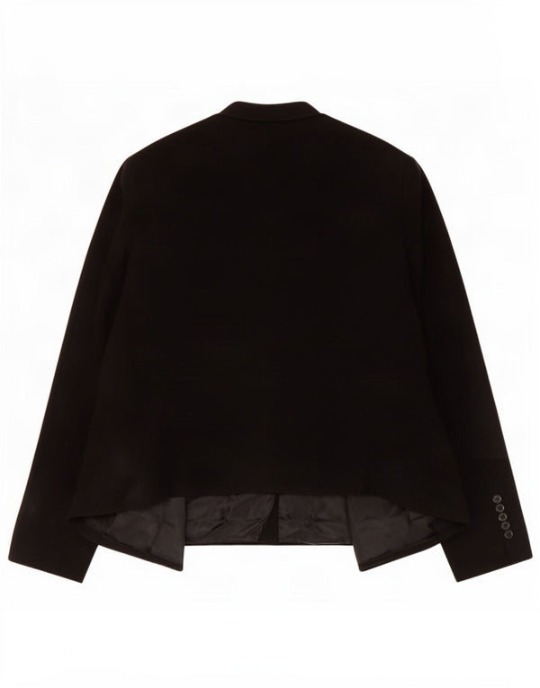 Topshop Chaqueta tipo blazer abierta para mujer Petite Crop UK 8 Small Negro