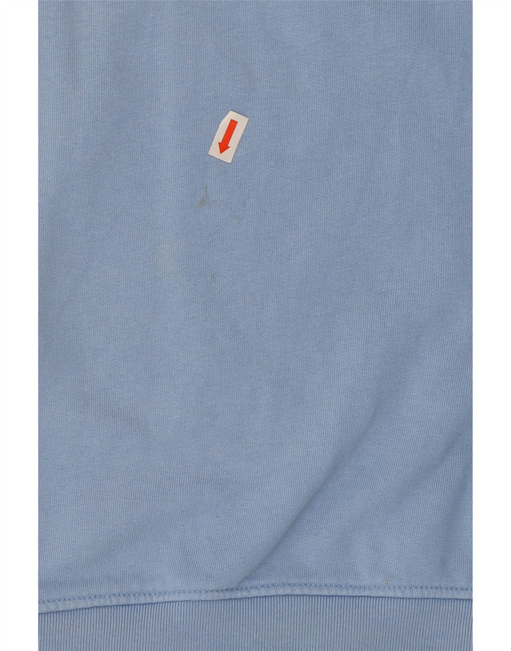 Crew Clothing Sudadera para hombre Jumper Large Azul Algodón