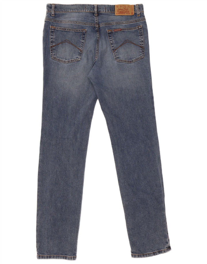 Carrera Hombre 700 Vaqueros Rectos W35 L35 Algodón Azul