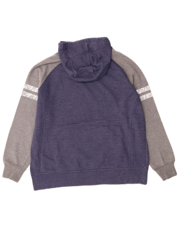 NFL Seattle Seahawks Sudadera con capucha para mujer UK 18 XL Azul marino Colorblock