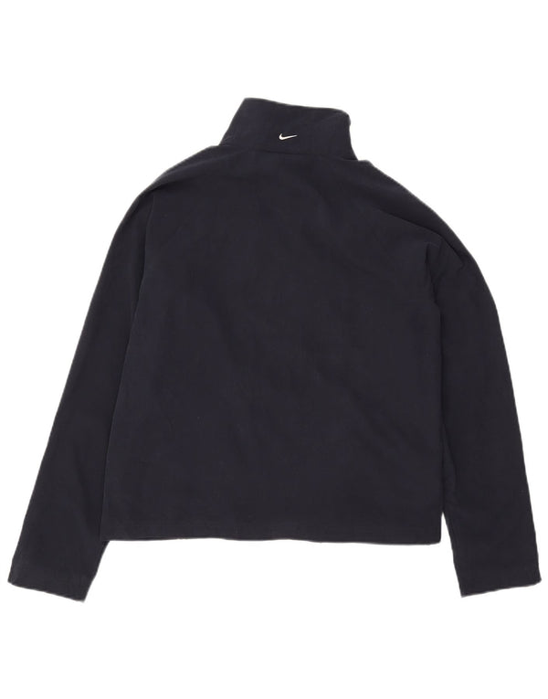 NIKE Chaqueta de chándal para mujer US 4/6 Small Azul marino Colorblock