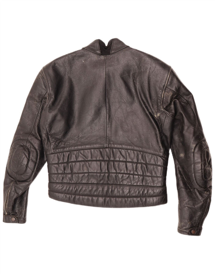 Chaqueta Biker De Cuero Dainese Mujer Talla 52 Cuero Marrón Medio