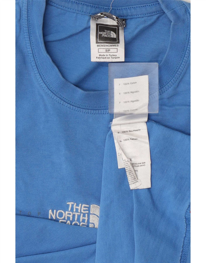 Camiseta The North Face Hombre Top Small Azul Algodón
