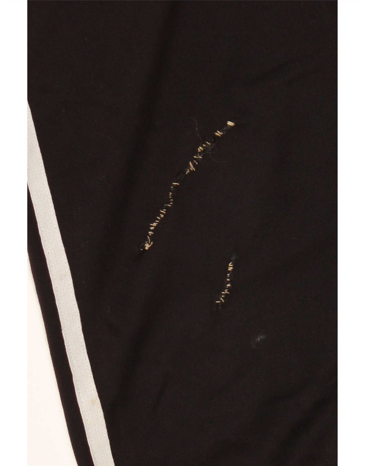 Adidas - Chaqueta de chándal para hombre, talla 34/36, poliéster negro pequeño