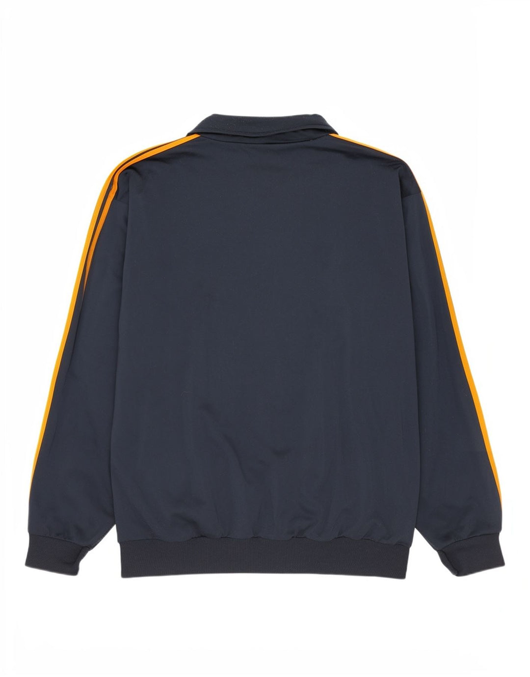 Adidas Mens Chándal Top Chaqueta UK 42/44 Grande Azul Marino Poliéster