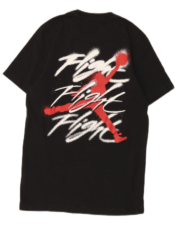 Jordan - Camiseta gráfica para hombre, talla XS, algodón negro