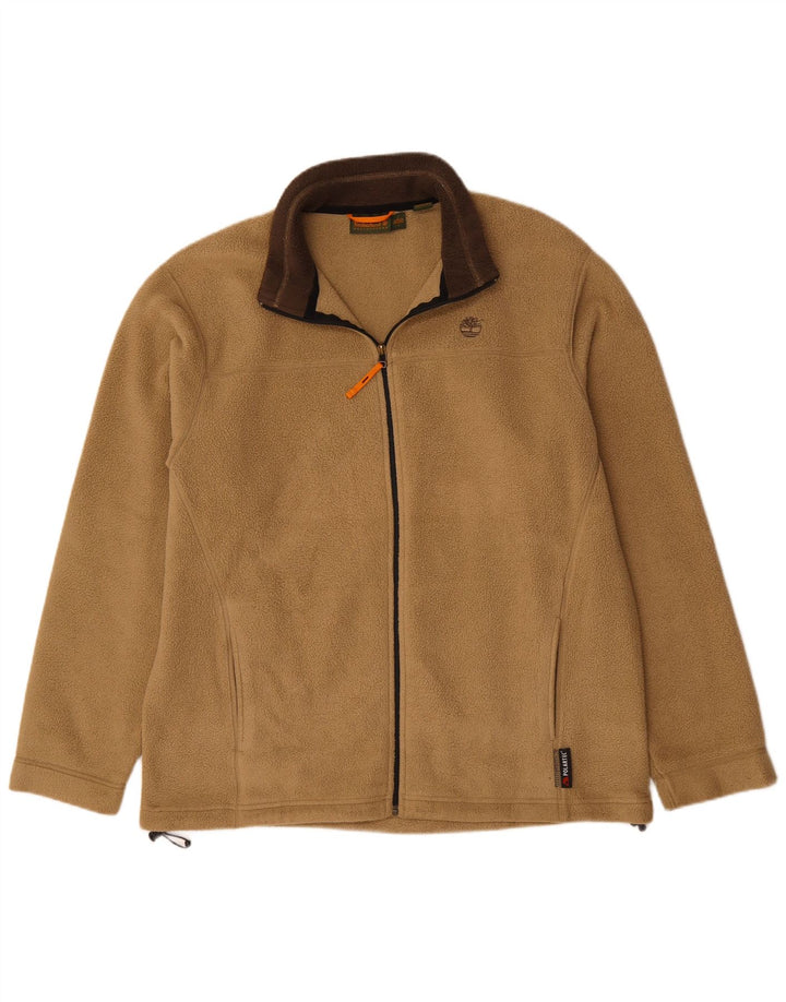 Timberland Chaqueta polar para hombre UK 42 XL Poliéster beige