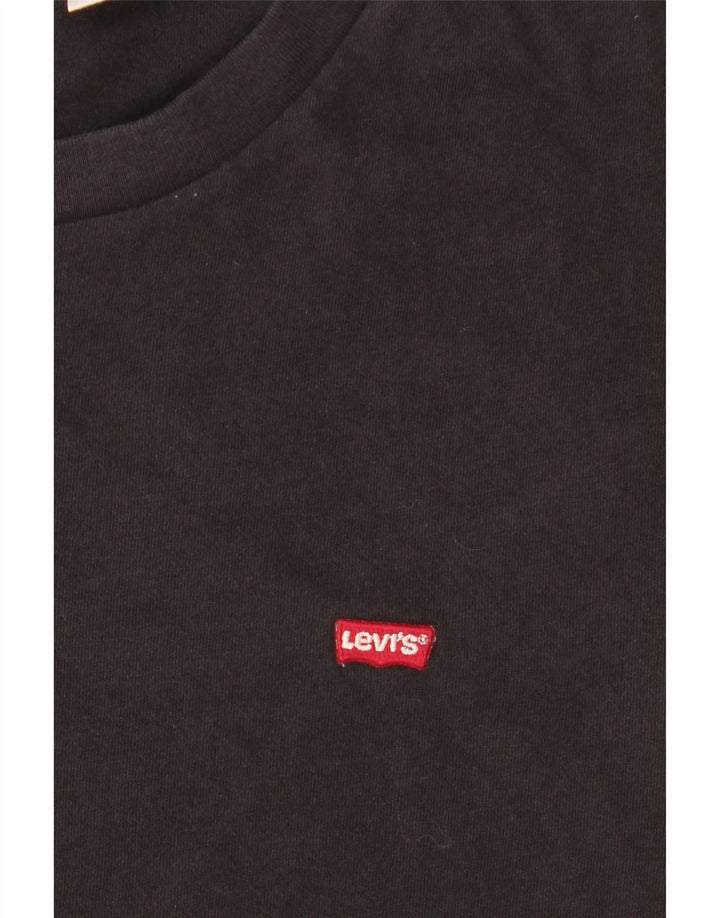 Levi's Camiseta para hombre Top 2XL Algodón negro