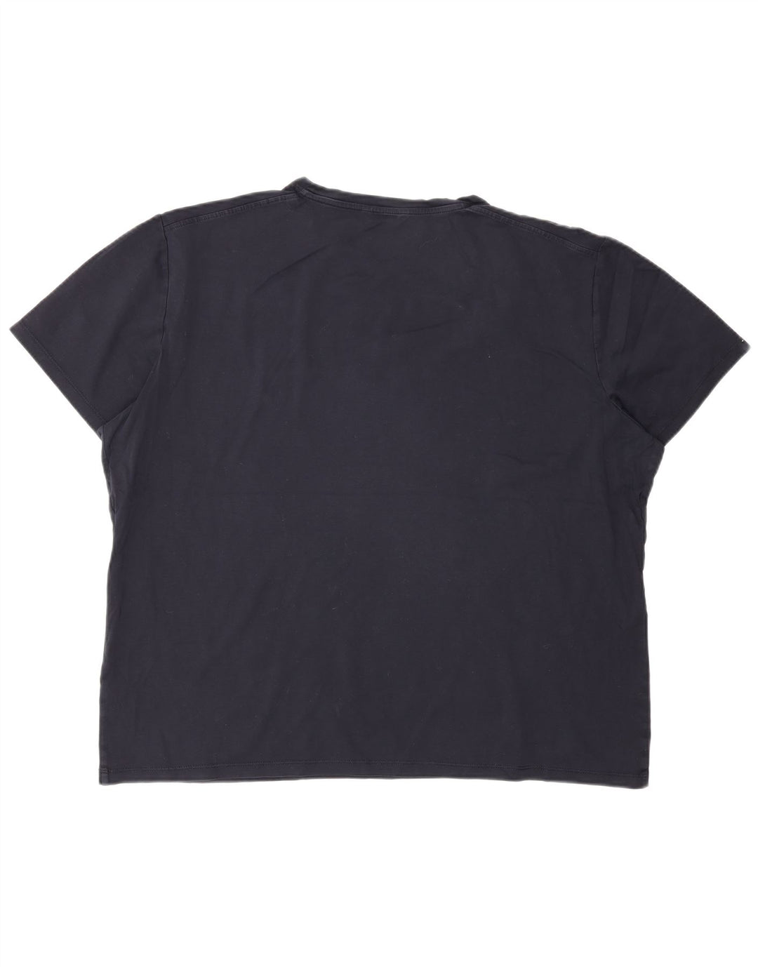 Massimo Dutti Camiseta Hombre Top 2XL Azul Marino
