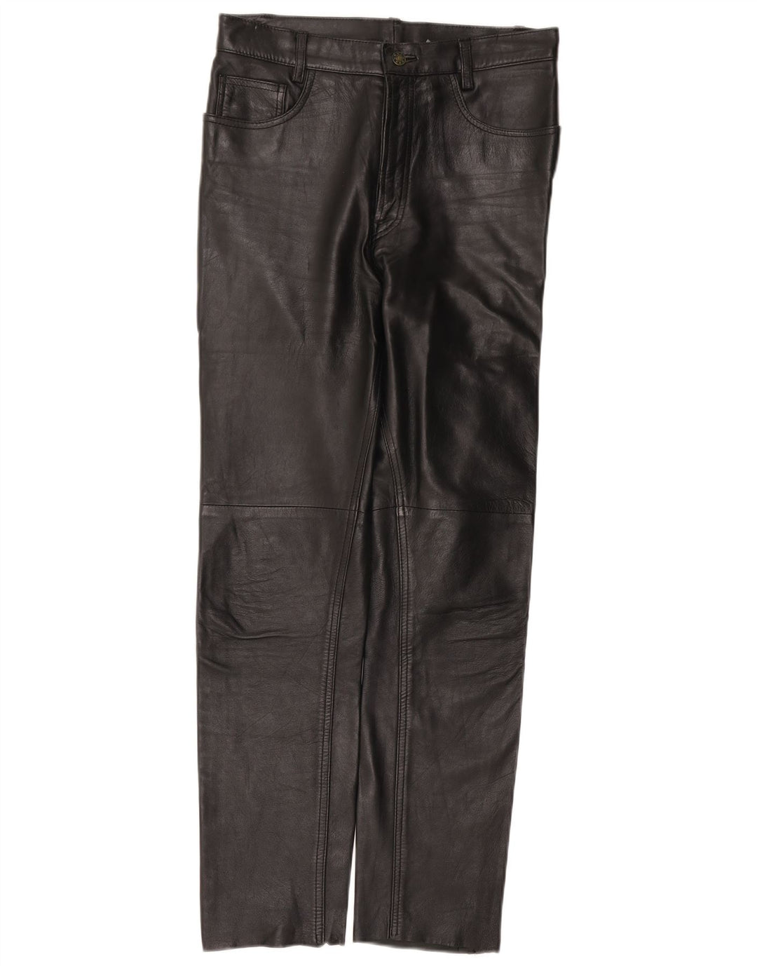 Pantalón Recto Vintage Mujer W30 L30 Negro