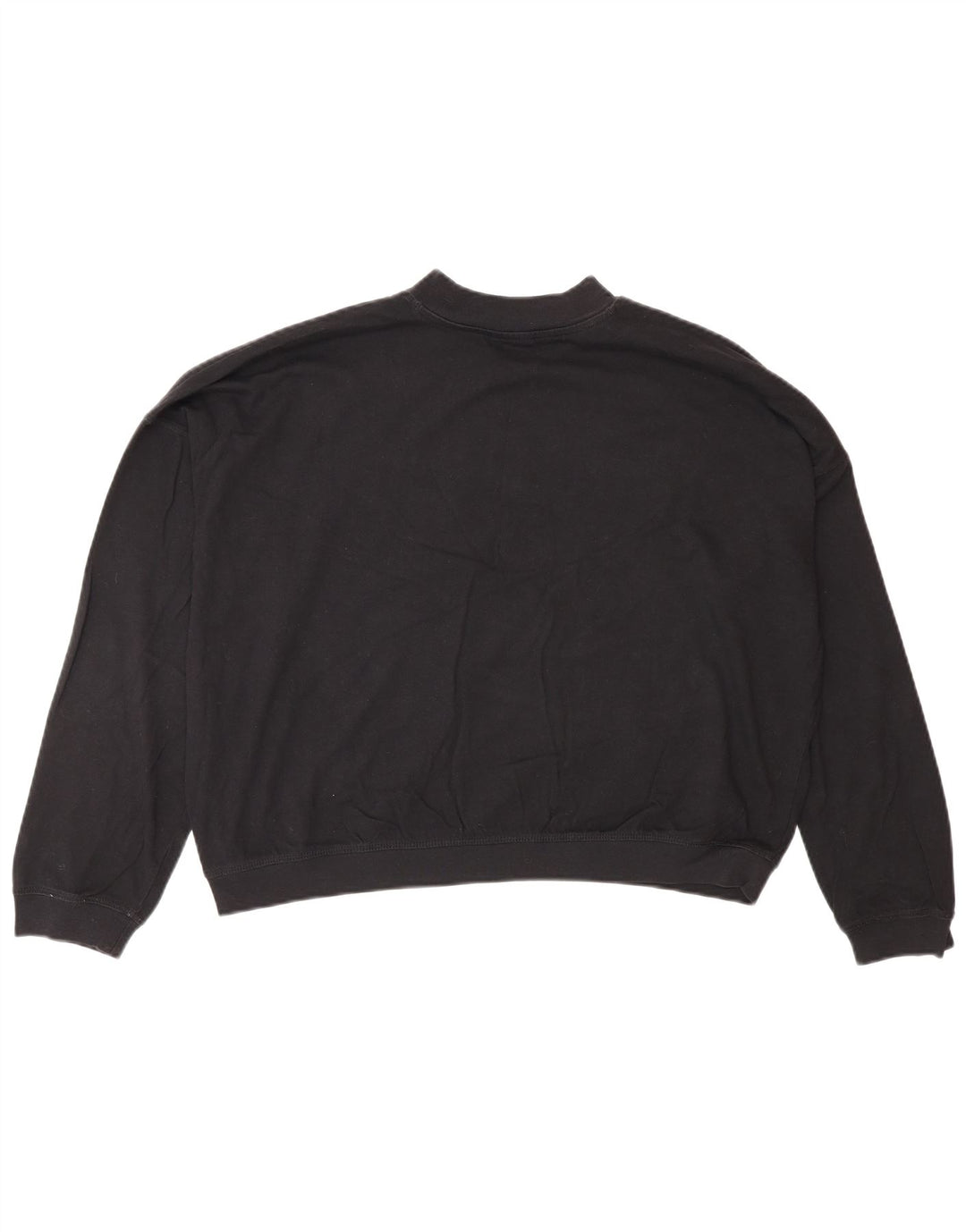 Champion Sudadera de gran tamaño con gráfico para mujer UK 6 XS Negro