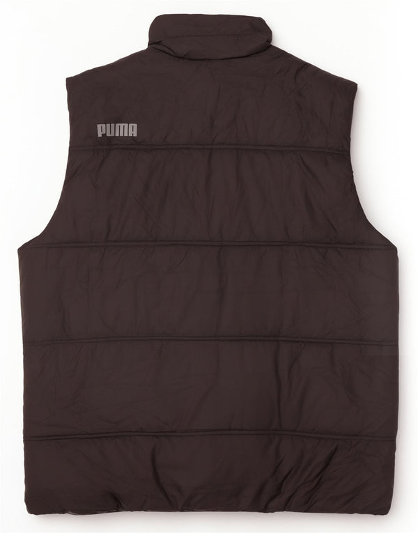 Puma Chaleco acolchado gráfico para hombre UK 42 XL Poliéster negro
