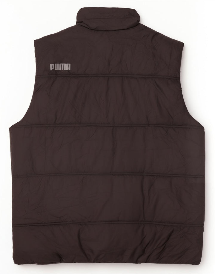 Puma Chaleco acolchado gráfico para hombre UK 42 XL Poliéster negro