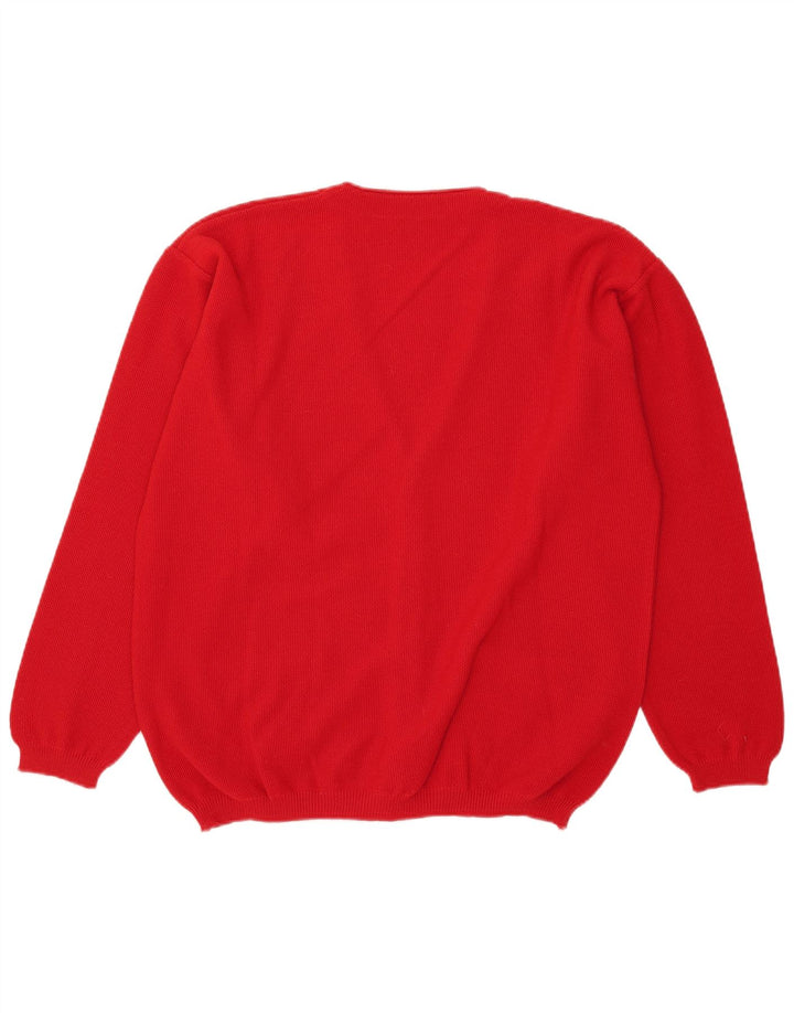 Explorer - Cárdigan para hombre IT 54 XL Acrílico rojo