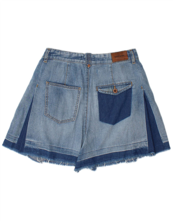 DIESEL Shorts Vaqueros Niña 15-16 Años W28 Azul Algodón