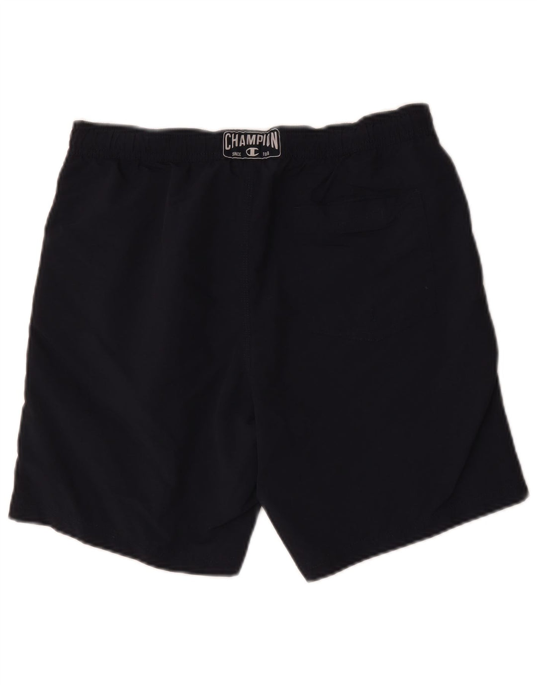 Champion Shorts De Natación Gráficos Para Hombre Poliéster Azul Marino Medio