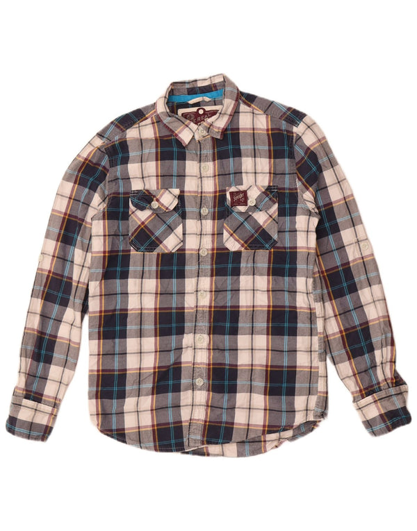 Superdry Camisa De Franela Clásica De Lumberjack De Cuadros Multicolores Medianos
