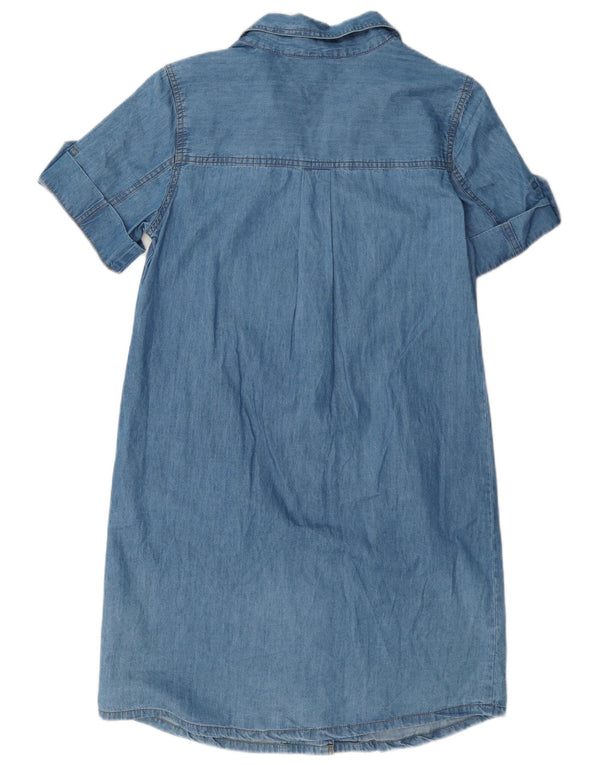 Vestido vaquero Lipsy para mujer, talla 40, algodón azul pequeño