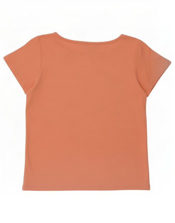 Crew Clothing Camiseta para mujer Top UK 8 Small Pink Cotton