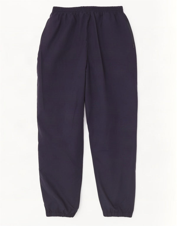Asics Hombre Chándal Pantalones Joggers Grande Azul Marino Poliéster