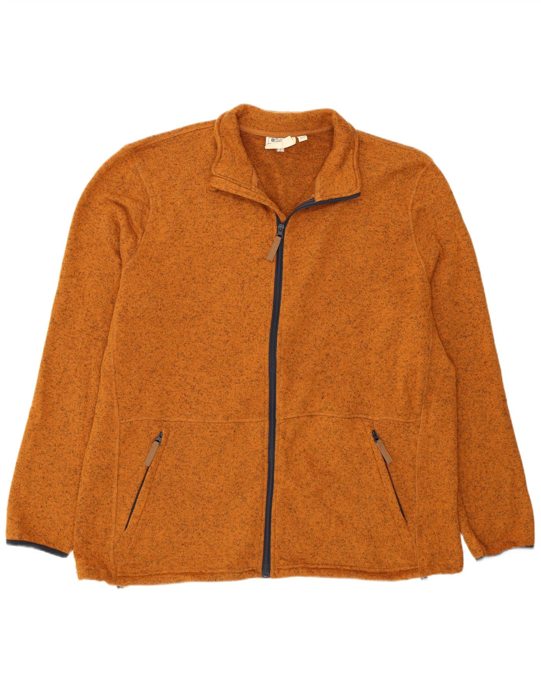 Mountain Warehouse Chaqueta superior de chándal para hombre 3XL Poliéster moteado marrón