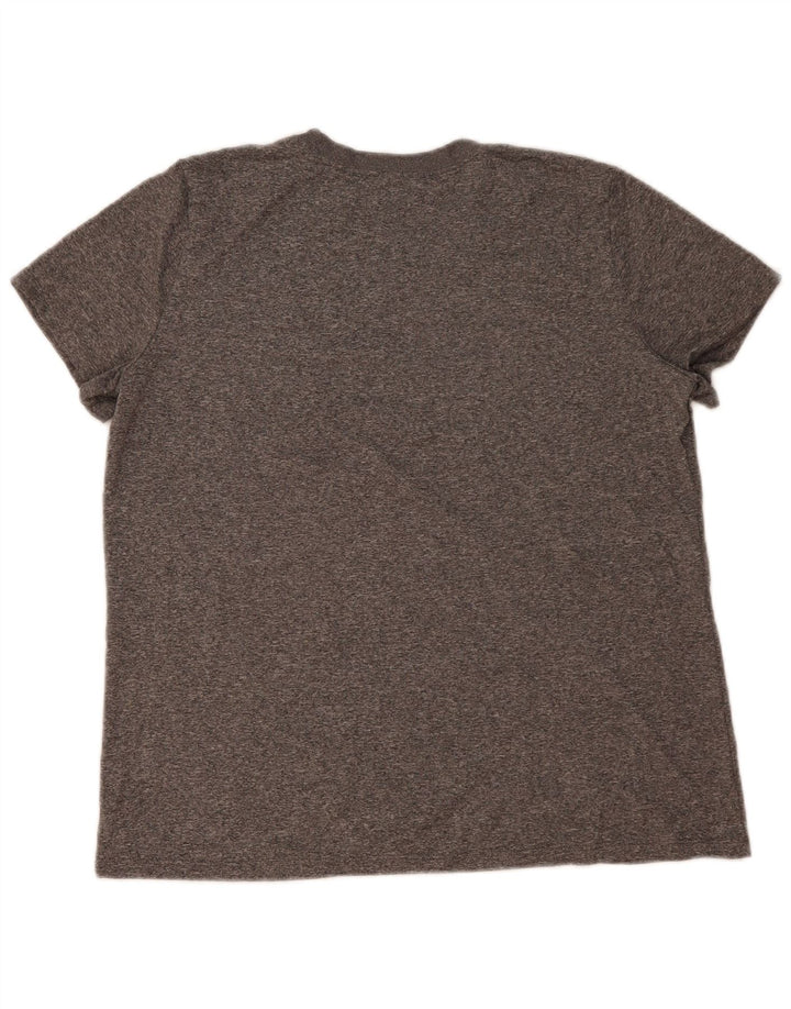 Nike Camiseta Dri Fit para Hombre Top XL Gris Moteado