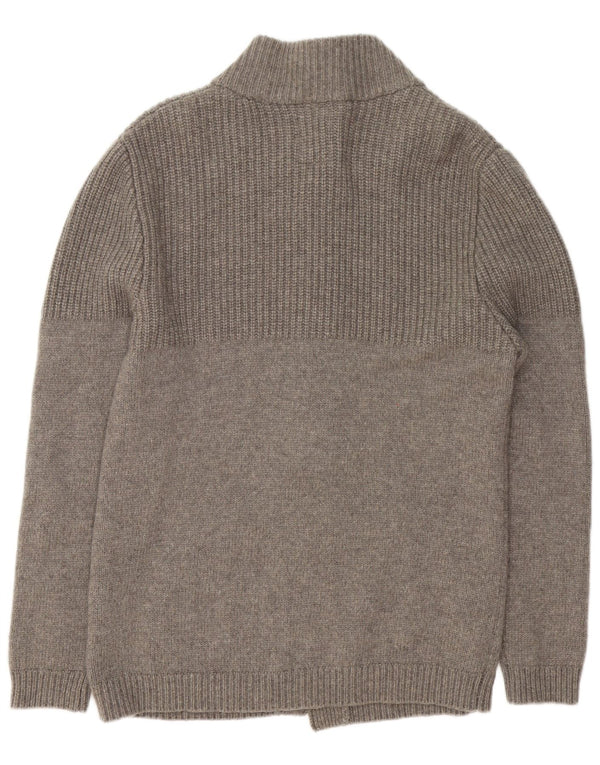 Guess Jersey Cárdigan Hombre XL Lana Gris