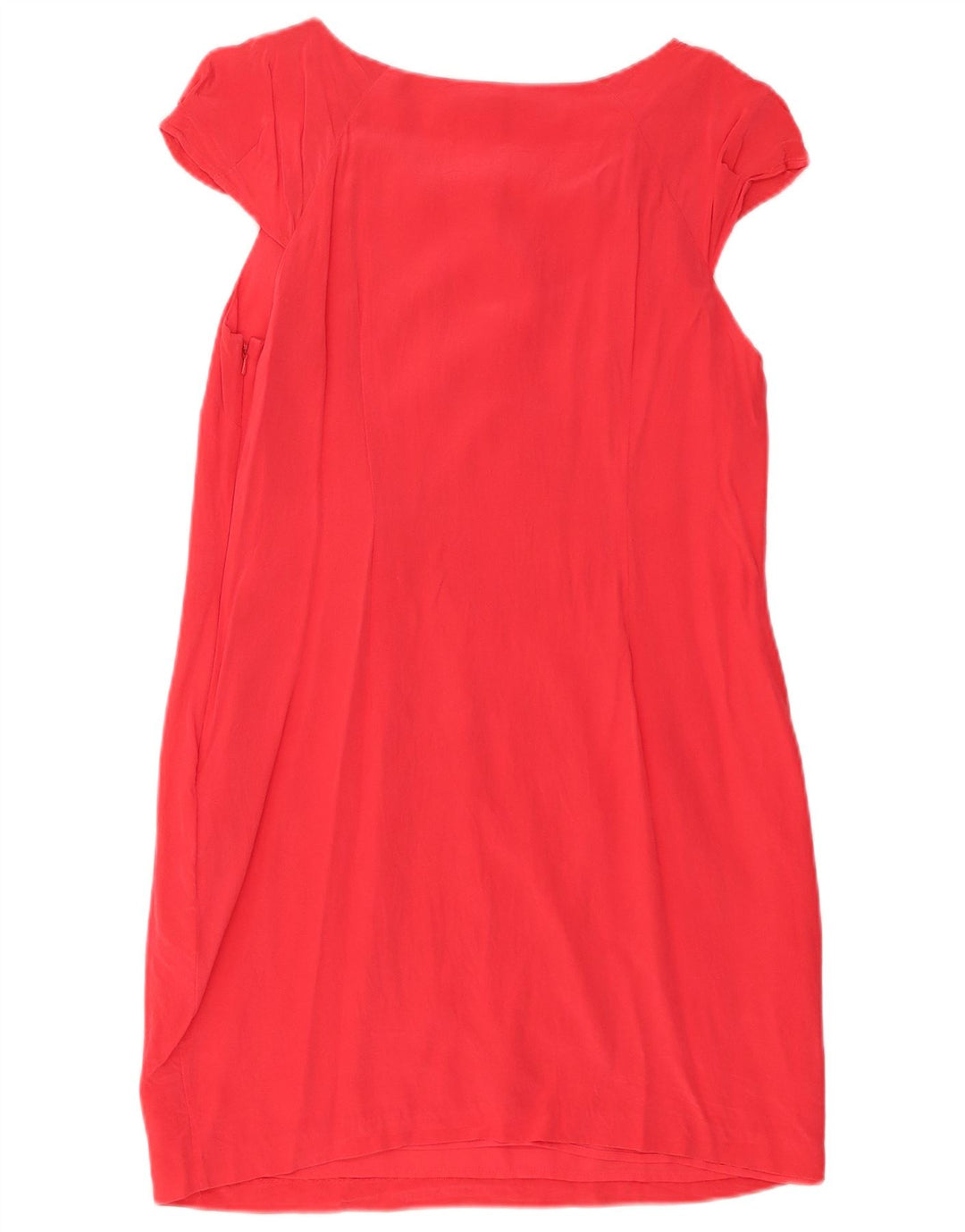 COAST Vestido tubo para mujer UK 12 Seda floral rosa medio