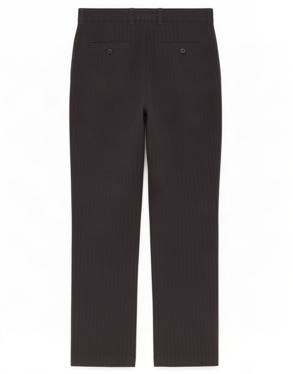 Pantalón chino recto Gap para mujer W30 L32 Algodón azul marino con rayas diplomáticas