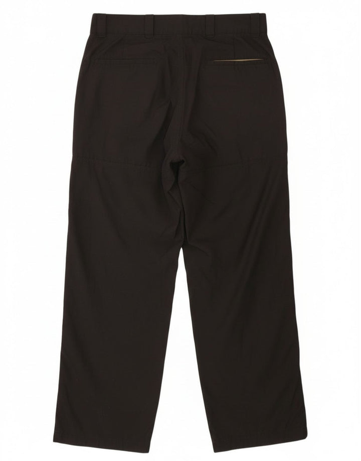 Puma Pantalones cargo holgados para hombre, talla mediana, W32 L31, color negro