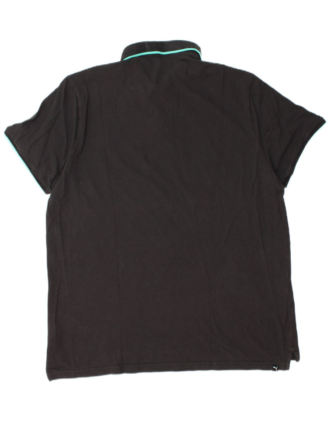 PUMA Polo para hombre 2XL Algodón negro
