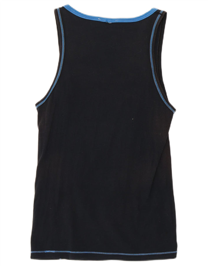 Bikkembergs Hombre Chaleco Top Pequeño Azul Marino