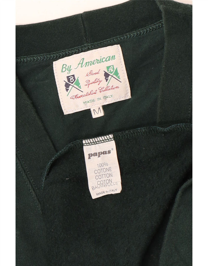 By American Suéter tipo cárdigan para hombre Algodón verde medio