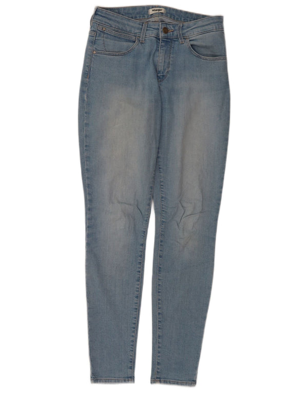 Vaqueros ajustados para mujer Wrangler W28 L32 Algodón azul
