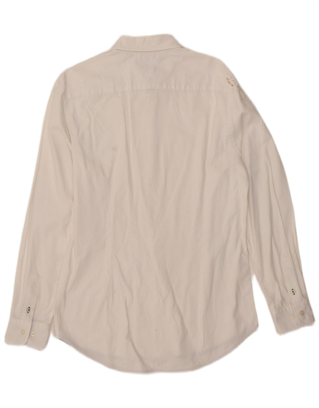 Camisa Tommy Hilfiger Hombre Slim Fit Blanco Medio